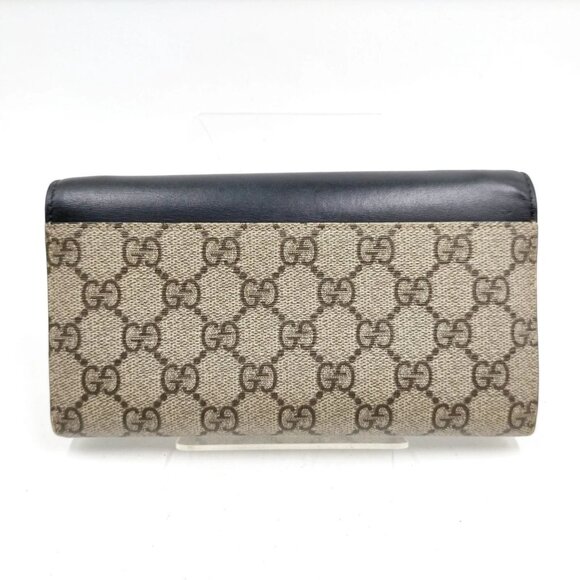 Authentic Gucci Padlock Chain Wallet Brown PVC mn494-112925 - Picture 10 of 10